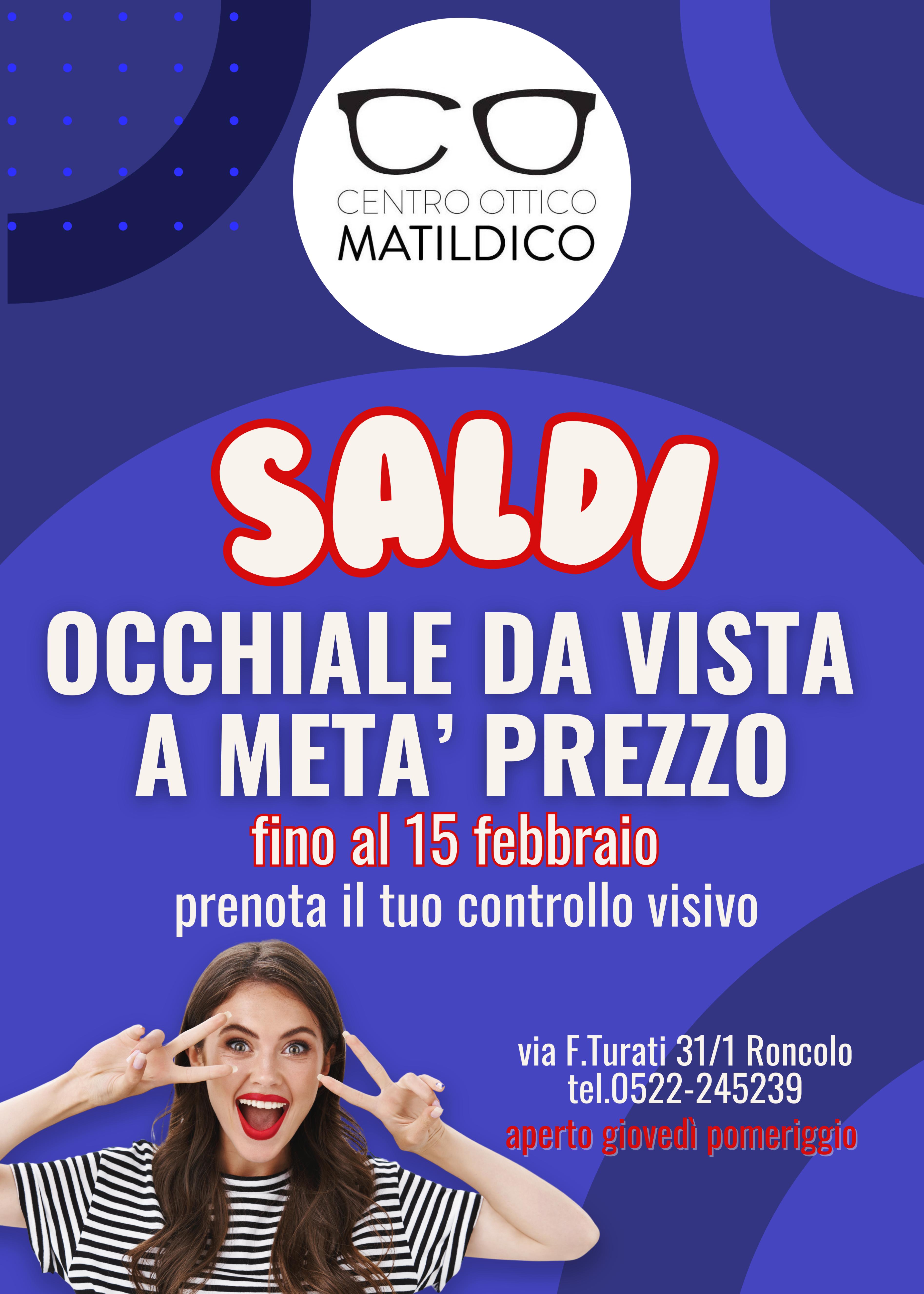 Gli occhiali da vista che ti meriti!