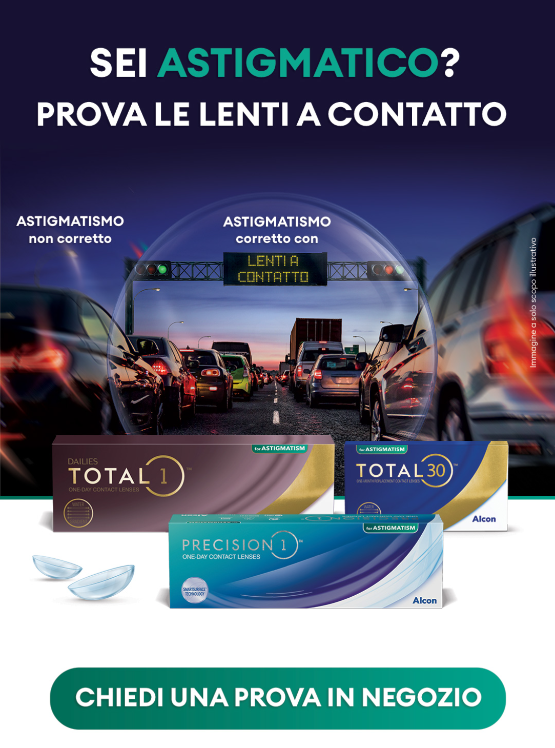 Lenti a contatto per ogni esigenza